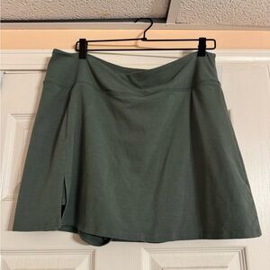 Army Green Women's Skirt